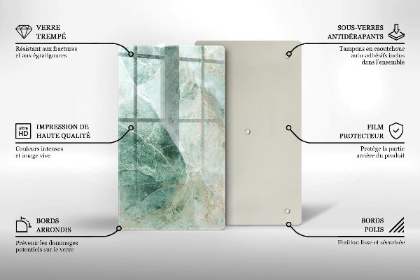 Kryt na sporák Kamenná štruktúra