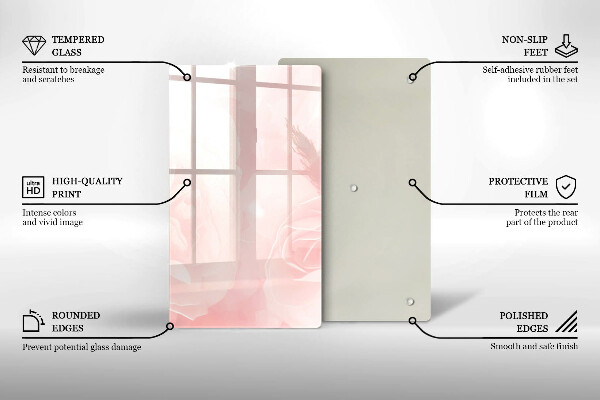 Kryt na sporák Pozadie pastelových ruží