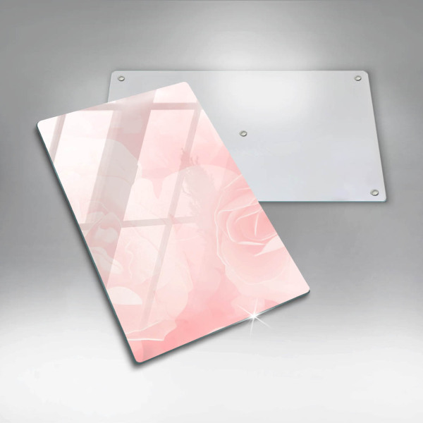 Kryt na sporák Pozadie pastelových ruží