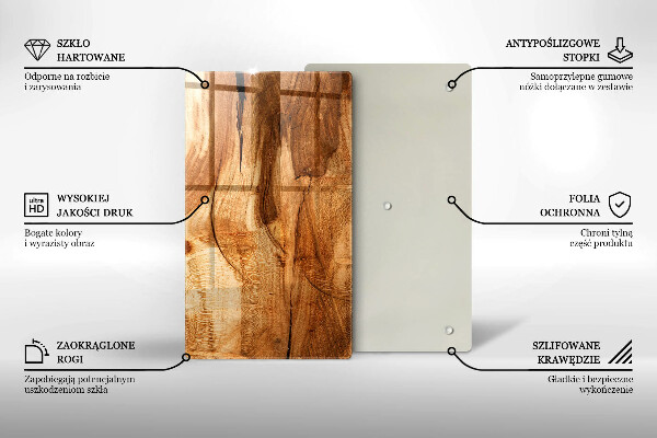 Kryt na sporák Textúra drevenej dosky