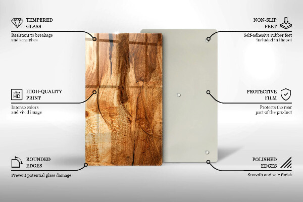 Kryt na sporák Textúra drevenej dosky