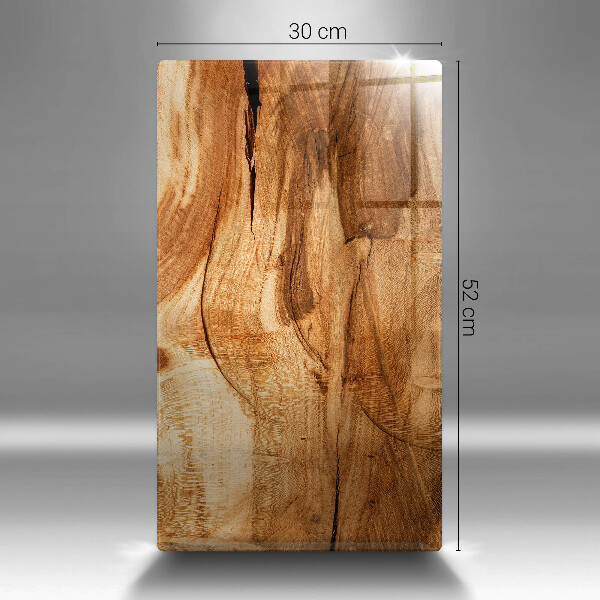 Kryt na sporák Textúra drevenej dosky