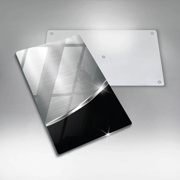 Kryt na sporák Abstrakcia s kovom