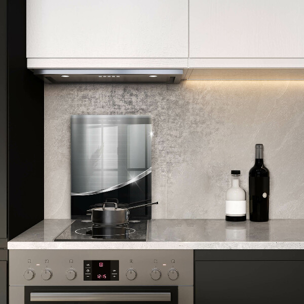 Kryt na sporák Abstrakcia s kovom