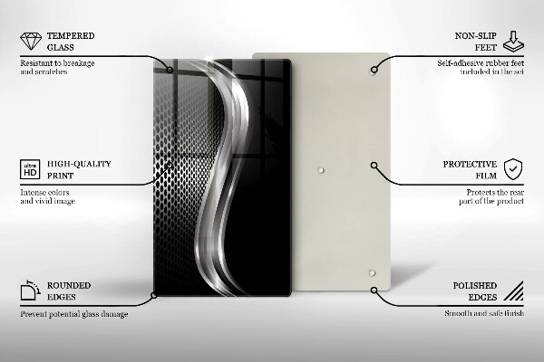 Kryt na indukčnú dosku Kovová konštrukcia