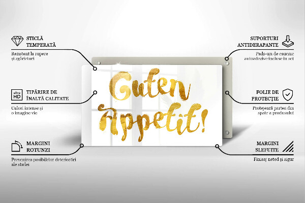 Krycia doska na sklokeramickú varnú dosku Guten Appetit!