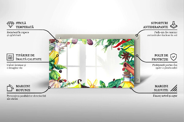 Kryt na plynový sporák Maľované jedlo