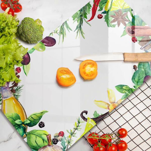 Kryt na plynový sporák Maľované jedlo