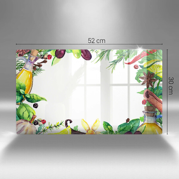 Kryt na plynový sporák Maľované jedlo