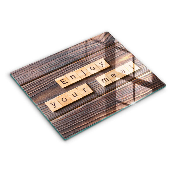 Kryt na plynový sporák Enjoy your meal