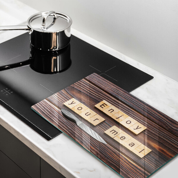 Kryt na plynový sporák Enjoy your meal