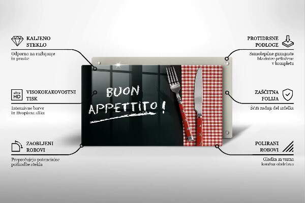 Kryt na plynový sporák Buon Appetito!