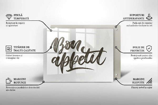 Kryt na plynový sporák Bon Appetit nápis