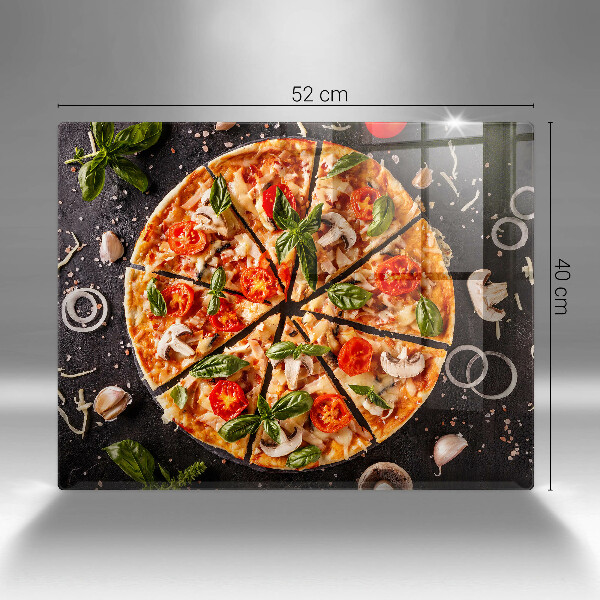 Kryt na plynový sporák Pizza s hubami