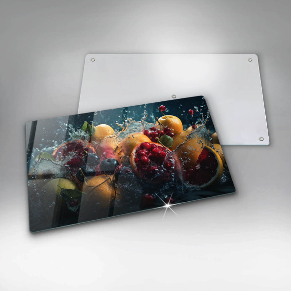 Kryt na plynový sporák Ovocie vo vode