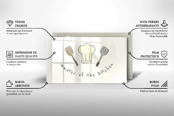 Kryt na plynový sporák Master of the Kitchen