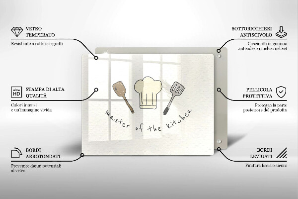 Kryt na plynový sporák Master of the Kitchen