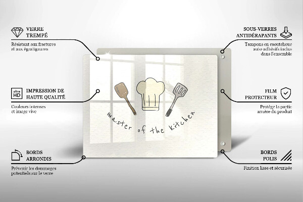 Kryt na plynový sporák Master of the Kitchen