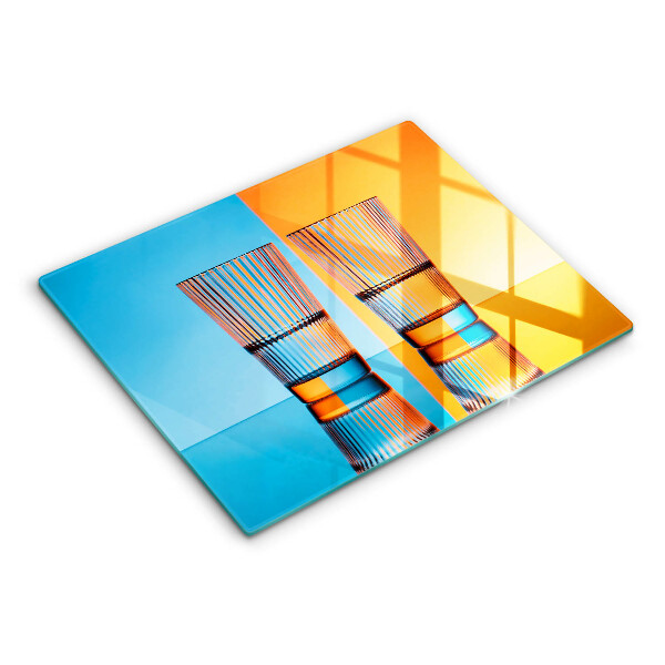 Kryt na plynový sporák Dva poháre vody