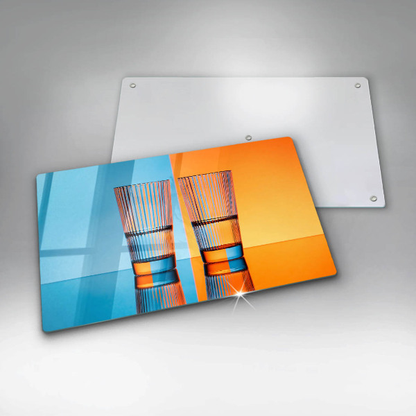 Kryt na plynový sporák Dva poháre vody