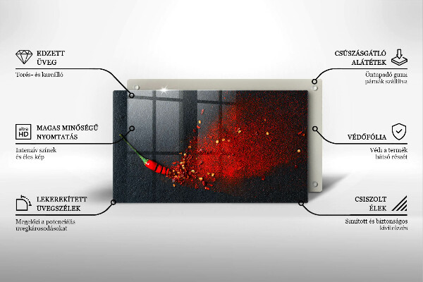 Kryt na plynový sporák Čili paprička