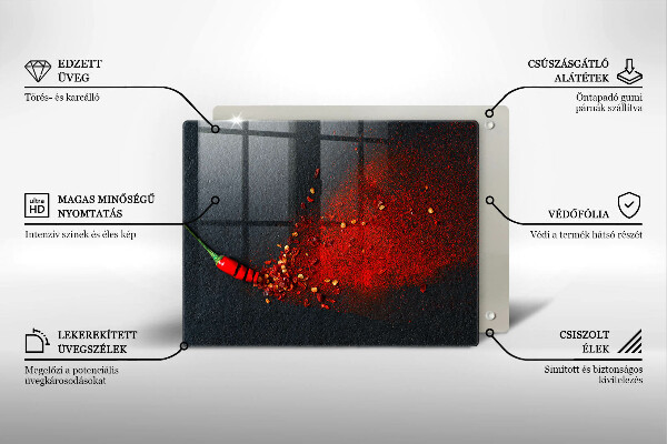 Kryt na plynový sporák Čili paprička