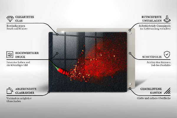 Kryt na plynový sporák Čili paprička