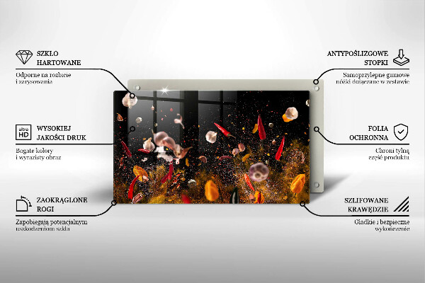 Kryt na plynový sporák Horúce korenie