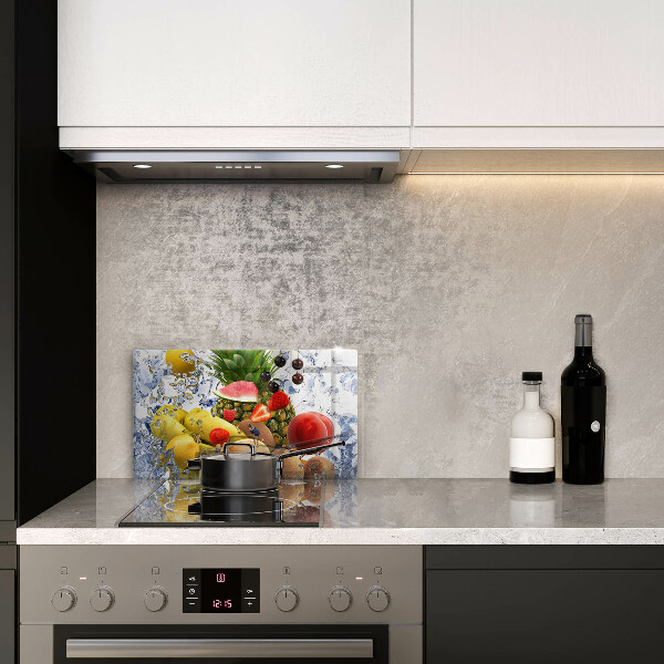 Kryt na plynový sporák Šťavnaté ovocie a voda