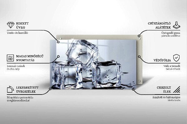 Kryt na plynový sporák Kocky ľadu