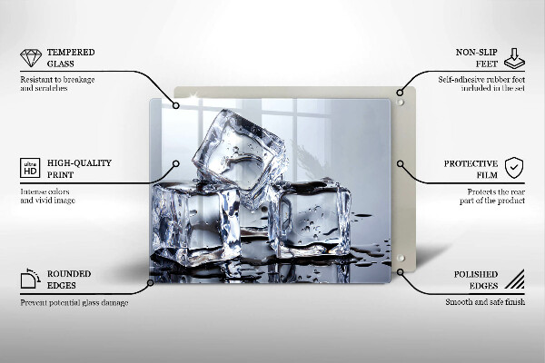 Kryt na plynový sporák Kocky ľadu