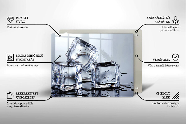 Kryt na plynový sporák Kocky ľadu