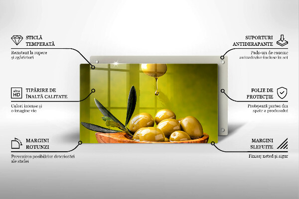 Kryt na plynový sporák Chutné olivy