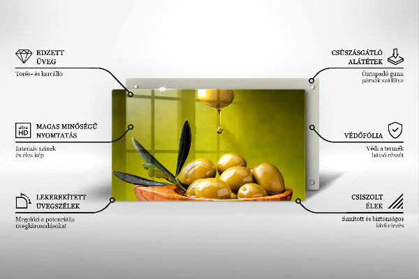 Kryt na plynový sporák Chutné olivy