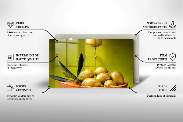 Kryt na plynový sporák Chutné olivy