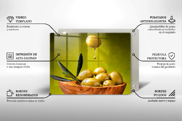 Kryt na plynový sporák Chutné olivy