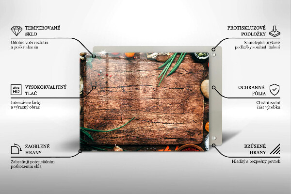 Krycia doska na sklokeramickú varnú dosku Drevená kuchynská doska