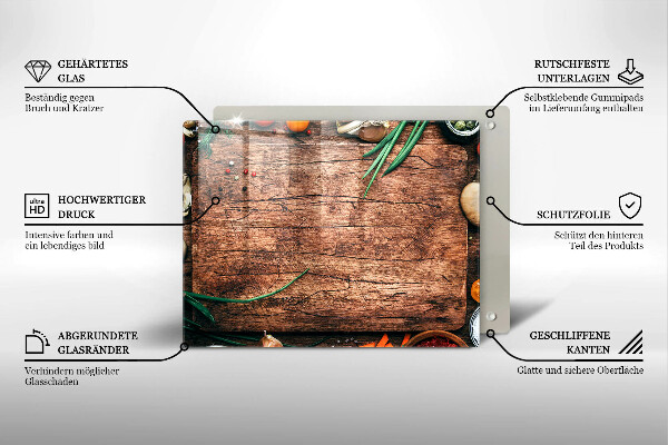 Krycia doska na sklokeramickú varnú dosku Drevená kuchynská doska
