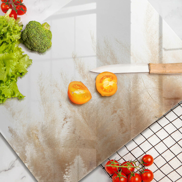 Krycia doska na sklokeramickú varnú dosku Pampasová tráva