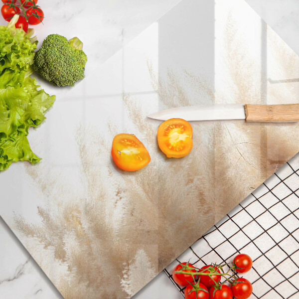 Krycia doska na sklokeramickú varnú dosku Pampasová tráva