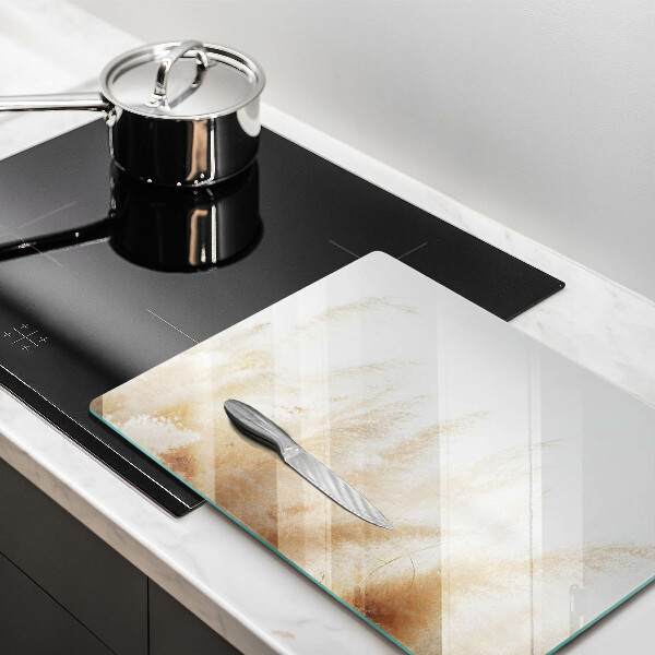 Krycia doska na sklokeramickú varnú dosku Pampasová tráva