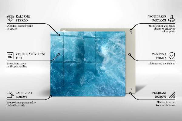 Kryt na indukčnú dosku Modrá voda