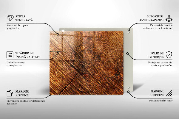 Sklo za varnú dosku Drevená konštrukcia