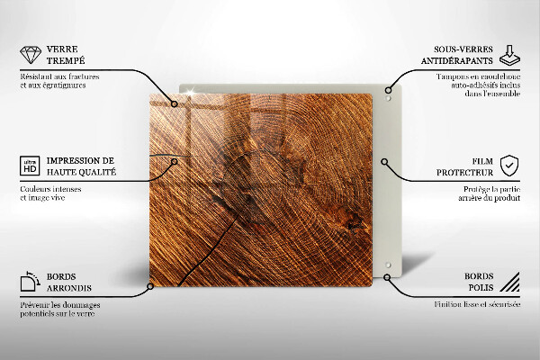 Sklo za varnú dosku Drevená konštrukcia