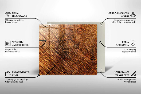 Sklo za varnú dosku Drevená konštrukcia