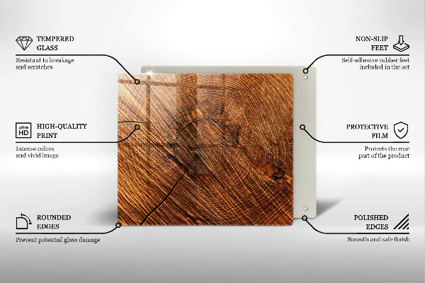 Sklo za varnú dosku Drevená konštrukcia