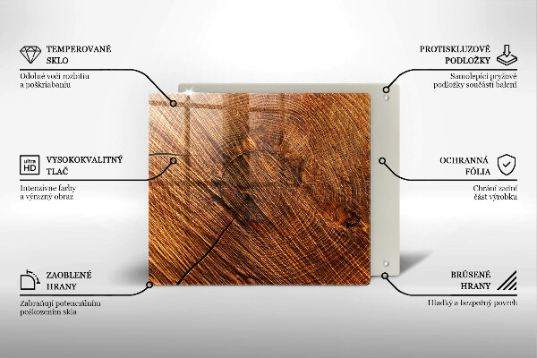 Sklo za varnú dosku Drevená konštrukcia
