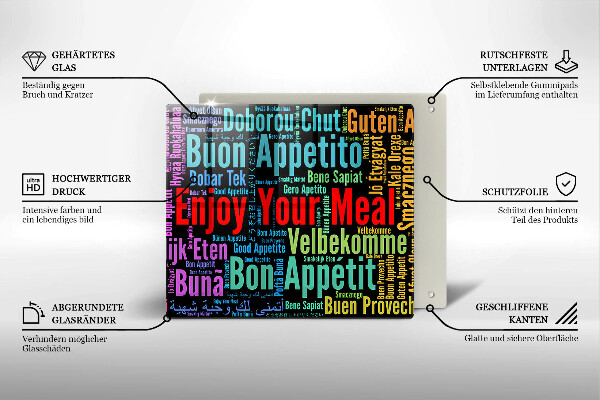 Kryt na indukčnú dosku Titulky Jazyky dobrej chuti