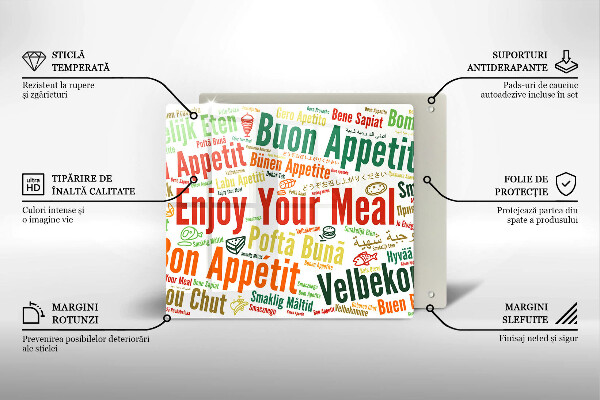 Kryt na indukčnú dosku Titulky Jazyky dobrej chuti