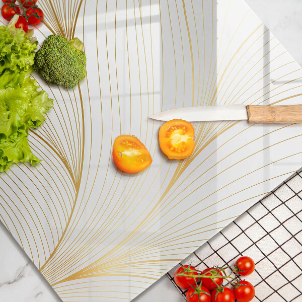 Sklo za varnú dosku Vzor moderných línií